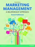 Marketing management: a relationship approach [Third edition]
 9780273778851, 9780273778882, 9780273794851, 2014020019, 0273778854