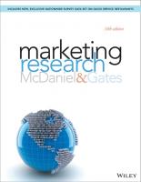 Marketing research [10ed.]
 9781118808849, 1118808843