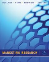 Marketing research [11 ed.]
 9781118156636, 1118156633