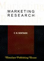 Marketing Research
 9789350433034, 9788184889000