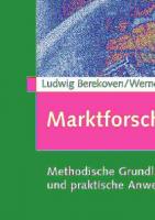 Marktforschung (German Edition)
 3834903175, 9783834903174