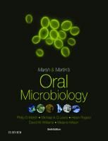 Marsh and Martin’s Oral Microbiology [6th ed.]
 9780702061066