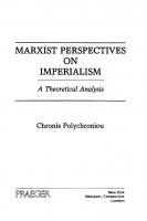 Marxist Perspectives on Imperialism – A Theoretical Analysis
