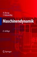 Maschinendynamik (German Edition)
 3540720324, 9783540720324