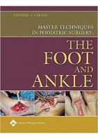 Master Techniques in Podiatric Surgery The Foot and Ankle [1 ed.]
 9780781732352, 0781732352, 2004021750