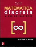 Matematica Discreta Y Sus Aplicaciones 5ta Ed (optimizado)