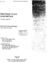 Matematicas Discretas (4ed) (scan)