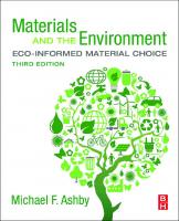 Materials and the Environment: Eco-informed Material Choice [3 ed.]
 0128215216, 9780128215210