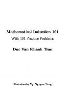 Mathematical Induction 101: With 101 Practice Problems