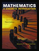 Mathematics: A Discrete Introduction [3rd ed.]
 0840049420, 9780840049421