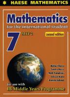 Mathematics for the International Student Grade 7 IB MYP 2 [2 ed.]
 9781921972454