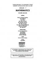 Mathematics. Grade 7. Work Book