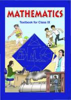 Mathematics: Textbook for Class IX
 8174504893