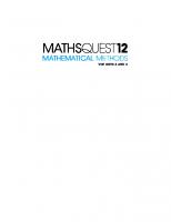 Maths quest 12. Mathematical methods: VCE units 3 & 4
 9780730323136, 9780730323167, 9780730327653