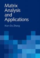 Matrix Analysis and Applications
 9781108277587