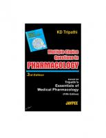 MCQs in Pharmacology [3rd ed.]
 818061364X,  9788180613647