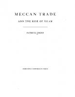 Meccan trade and the rise of Islam
 9780691054803, 9780608063454