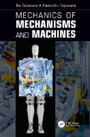 Mechanics Of Mechanisms And Machines
 1498735479,  9781498735476,  0429398301,  9780429398308,  0429675704,  9780429675706