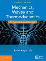 Mechanics, Waves and Thermodynamics: An Example-based Approach
 9781316535233