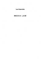 Media Law Essentials
 9780748698431
