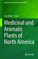 Medicinal and Aromatic Plants of North America [1st ed.]
 9783030449285, 9783030449308