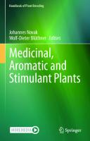 Medicinal, Aromatic and Stimulant Plants [1st ed.]
 9783030387914, 9783030387921