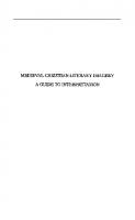 Medieval Christian Literary Imagery: A Guide to Interpretation
 9781442677166