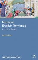 Medieval English Romance in Context [1 ed.]
 9781441129956, 9781847062499