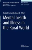 Mental Health and Illness in the Rural World (Mental Health and Illness Worldwide)
 9811023433, 9789811023439