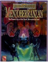 Menzoberranzan: Boxed Set (Advanced Dungeons & Dragons, 2nd Edition) [Boxed Game]
 1560764600, 9781560764601