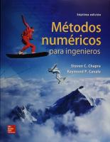 Métodos Numéricos para Ingenieros [7 ed.]
 9786071512949