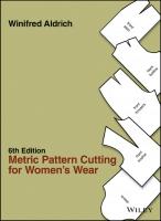 Metric pattern cutting for women's wear [6th ed]
 9781444335057, 9781119028284, 9781119028291, 1444335057