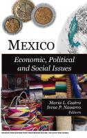 Mexico: Economic, Political and Social Issues : Economic, Political and Social Issues [1 ed.]
 9781614702443, 9781604568479