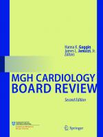 MGH Cardiology Board Review [2nd Edition]
 3030457915, 9783030457914, 9783030457921