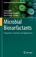 Microbial Biosurfactants: Preparation, Properties and Applications (Environmental and Microbial Biotechnology)
 9811566062, 9789811566066