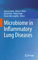 Microbiome in Inflammatory Lung Diseases
 9811689563, 9789811689567