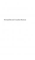 Micropolitics and Canadian Business: Paper, Steel, and the Airlines
 9781442602755