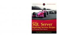 microsoft sql server reporting services recipes pdf