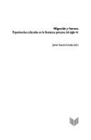 Migración y frontera: experiencias culturales en la literatura peruana del siglo XX
 9783954876105