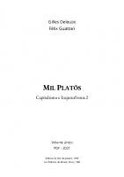 Mil Platôs (volume único)