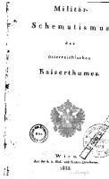 Militär-Schematismus des österreichischen Kaisertums [1832]