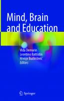 Mind, Brain and Education
 3031330129, 9783031330124