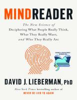 Mindreader: The New Science of Deciphering What People Really Think, What They Really Want, and Who They Really Are
 0593236181, 9780593236185