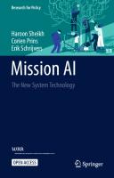 Mission AI: The New System Technology
 3031214471, 9783031214479