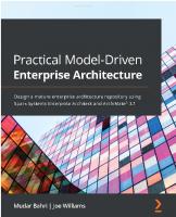 Modeling Enterprise Architecture with TOGAF: A Practical Guide Using UML and BPMN [1 ed.]
 9781801076166