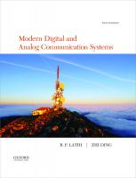 Modern digital and analog communication systems [5th ed]
 9780190686840, 0190686847