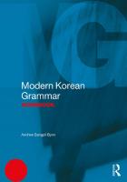 Modern Korean Grammar Workbook
 9781351712552, 1351712551