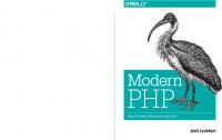 Modern PHP: New Features and Good Practices
 9781491905012