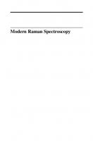 Modern Raman Spectroscopy : a practical approach. [2 ed.]
 9781119440543, 1119440548