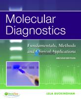 Molecular Diagnostics: Fundamentals, Methods and Clinical Applications. [2 ed.]
 9780803626775, 0803626770